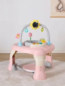 Cloudberry Castle Aktivitetscenter 3-i-1, Pink/Beige