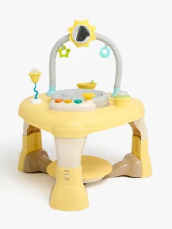 Cloudberry Castle Aktivitetscenter 3-i-1, Yellow/Beige