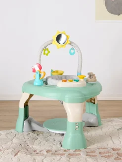 Cloudberry Castle Aktivitetscenter 3-i-1, Green/Grey