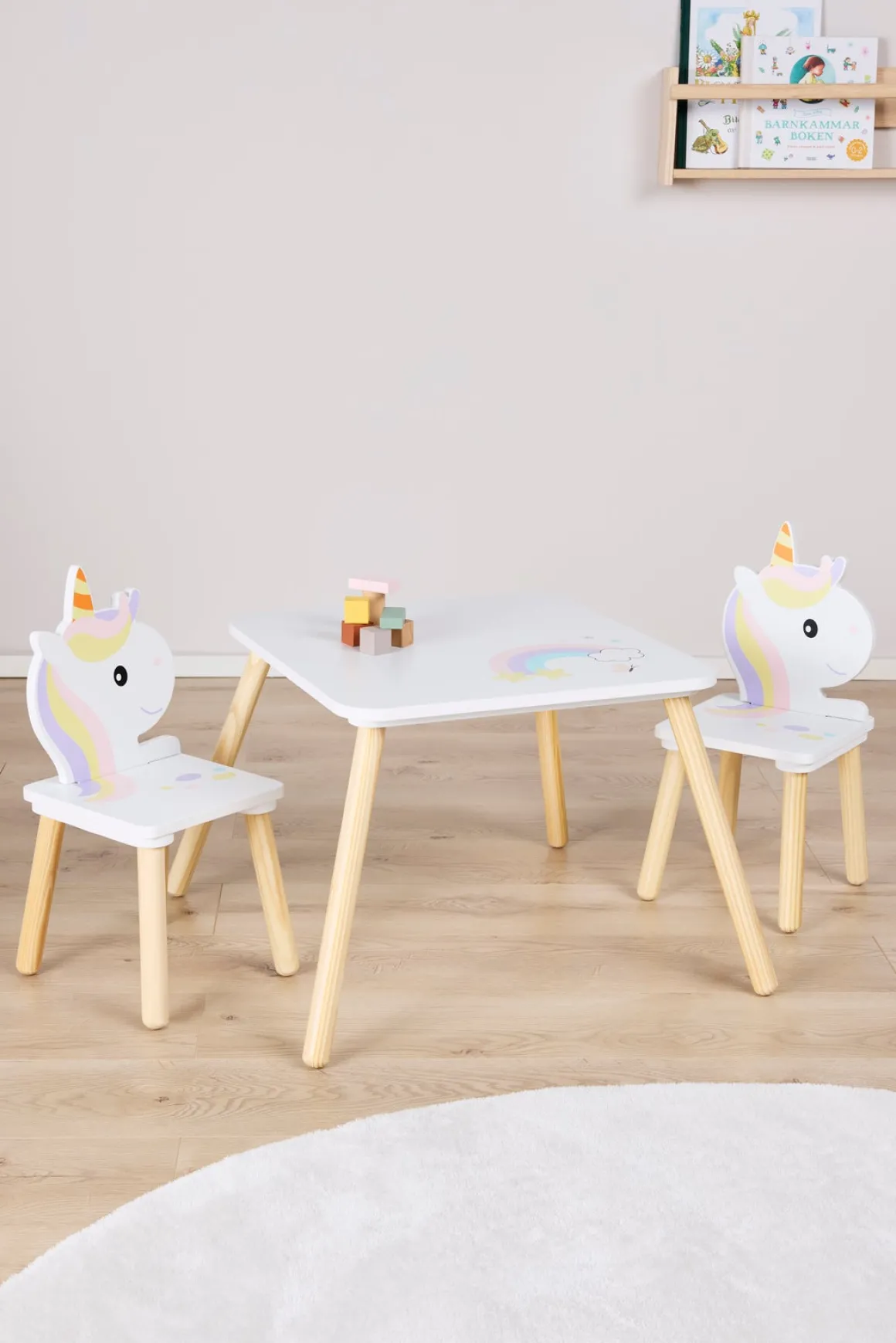 Cloudberry Castle Bord & Stole, Enhjørning