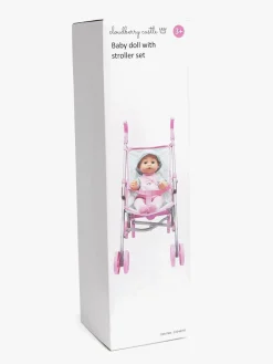 Cloudberry Castle Dukke Leah med Klapvogn