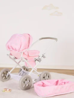 Cloudberry Castle Dukkevogn Konvertibel, Pink
