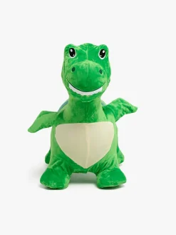 Cloudberry Castle Hoppedyr Dinosaur med Plysbetræk, Grøn