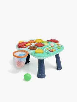 Cloudberry Castle 2-i-1 Gåvogn med Aktivitetsbord, Blå