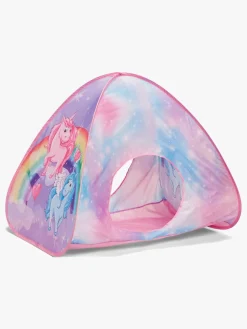 Cloudberry Castle Legetelt med Tunnel Enhjørning