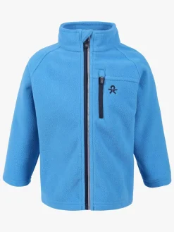 Color Kids Fleecetrøje, Blue