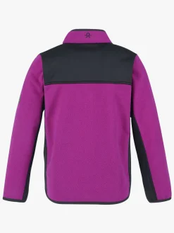 Color Kids Fleecetrøje, Festival Fuchsia