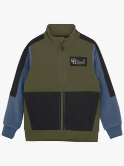 Color Kids Fleecetrøje, Grape Leaf