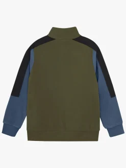 Color Kids Fleecetrøje, Grape Leaf