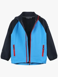 Color Kids Softshelljakke, Azure Blue