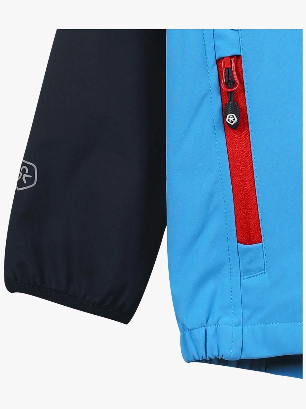 Color Kids Softshelljakke, Azure Blue