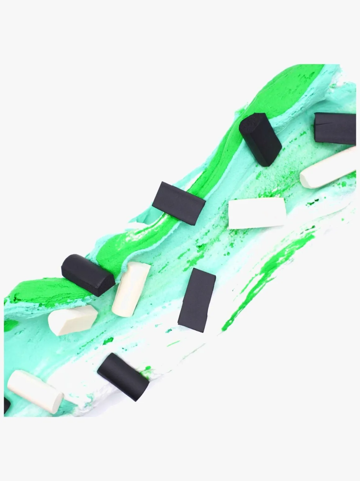 Compound Kings Ice-cream Butter Scoop Slime 383 g, Mermaid Mint Chocolate Chunk