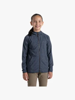 Craghoppers NosiLife Frey Insektafvisende Hættetrøje, Blue Navy Marl