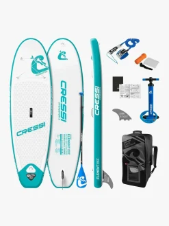 Cressi Element Small All Around ISup Set 8'2, Hvid/Aquamarine