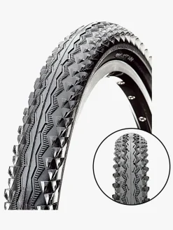 CST Cykeldæk Semislick 24 tommer, Sort