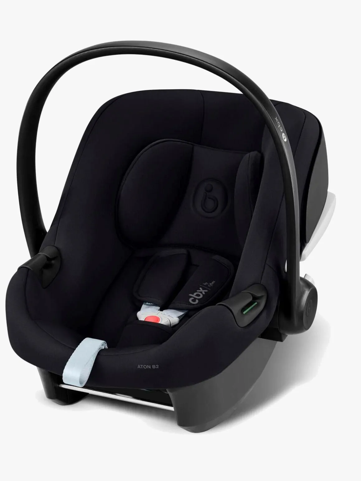 Cybex Aton B2 i-Size Autostol Baby inkl. Base One, Volcano Black