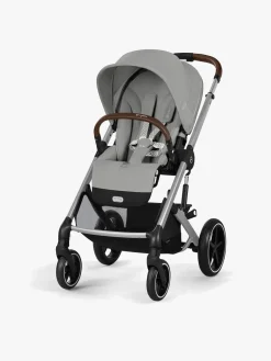Cybex BALIOS S Lux Duovogn inkl. Beemoo Route i-Size & Base, Stone Grey/Black Stone