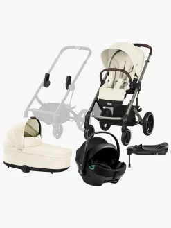 Cybex BALIOS S Lux Duovogn inkl. Axkid GOKID Babyautostol & Base, Seashell Beige