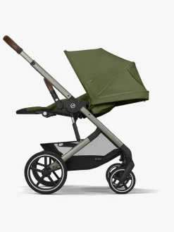 Cybex BALIOS S Lux Klapvogn, Taupe/Moss Green