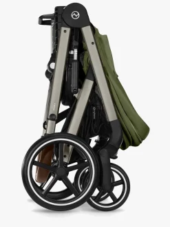 Cybex BALIOS S Lux Klapvogn, Taupe/Moss Green
