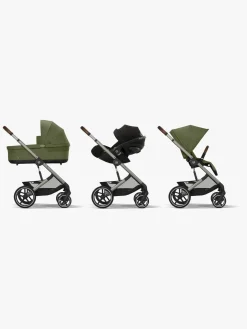 Cybex BALIOS S Lux Klapvogn, Taupe/Moss Green