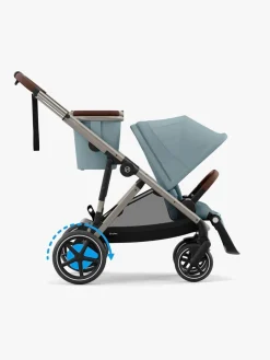 Cybex e-GAZELLE S Duovogn inkl. Cloud G i-Size Plus & Base, Stormy Blue