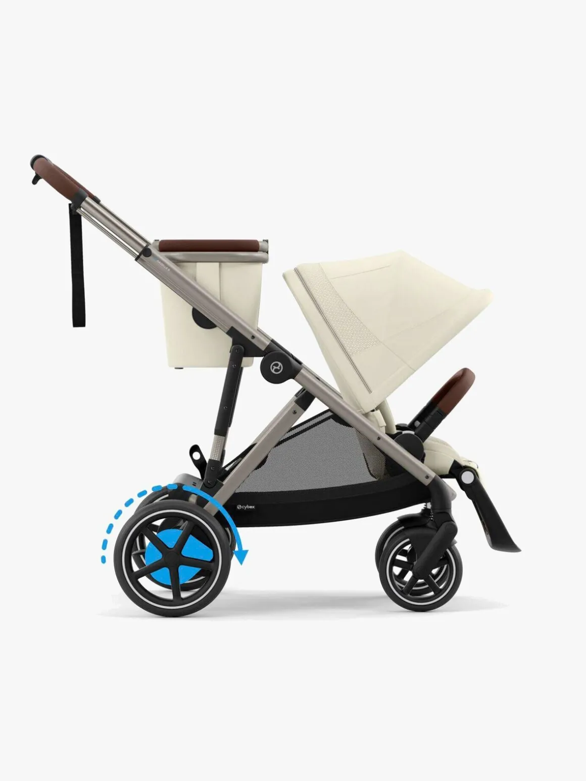 Cybex e-GAZELLE S Duovogn inkl. Cloud G i-Size Plus & Base, Seashelle Beige
