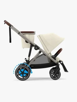 Cybex e-GAZELLE S Klapvogn, Seashelle Beige/Taupe