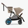 Cybex e-GAZELLE S Klapvogn, Almond Beige/Taupe