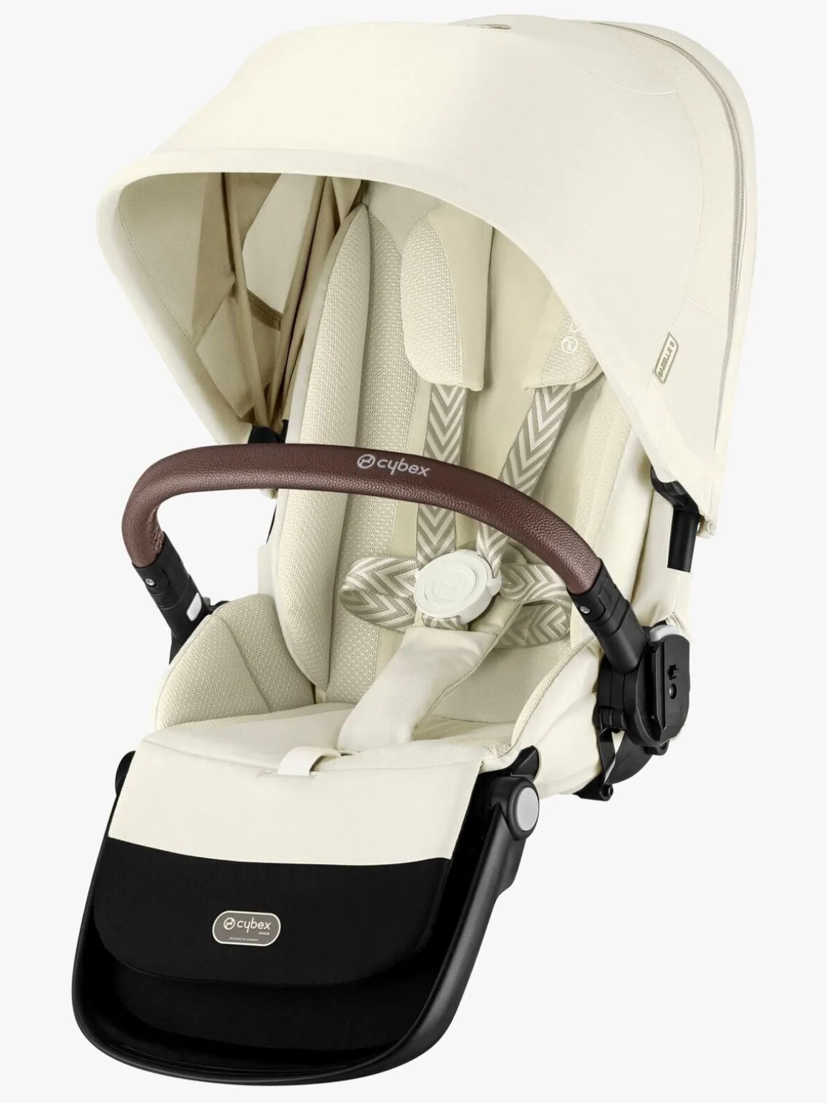 Cybex e-Gazelle S Tvillingevogn, Seashelle Beige/Taupe