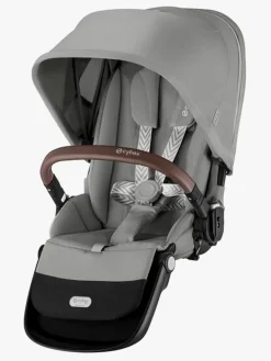 Cybex e-Gazelle S Tvillingevogn, Stone Grey/Silver