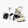 Cybex GAZELLE S Duovogn inkl. Cybex Aton B2 i-Size Autostol Baby inkl. Base, Seashell Beige/Taupe