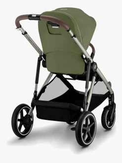 Cybex GAZELLE S Klapvogn, Taupe/Moss Green