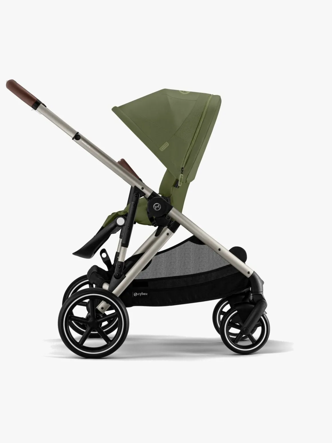 Cybex GAZELLE S Klapvogn, Taupe/Moss Green