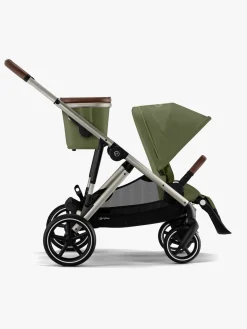 Cybex GAZELLE S Klapvogn, Taupe/Moss Green