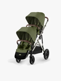 Cybex GAZELLE S Klapvogn, Taupe/Moss Green