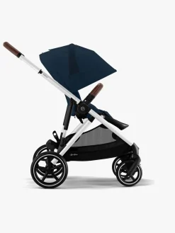 Cybex GAZELLE S Klapvogn, Ocean Blue/Silver