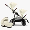 Cybex GAZELLE S Søskendevogn, Seashell Beige/Taupe