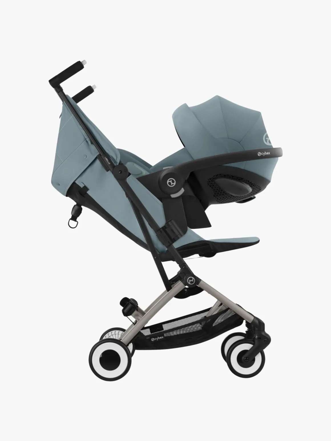Cybex LIBELLE Klapvogn, Taupe/Stormy Blue