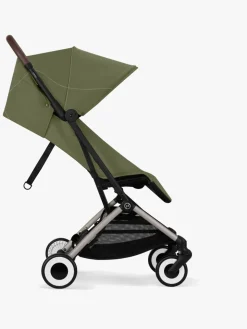Cybex ORFEO Klapvogn, Taupe/Moss Green