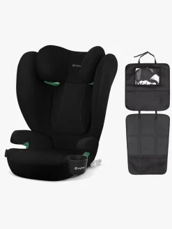 Cybex Solution B2 i-Fix Autostol inkl. Beemoo 3-i-1 Sædebeskytter, Volcano Black