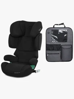 Cybex Solution X i-Fix Autostol inkl. Beemoo Deluxe Sædebeskytter, Pure Black