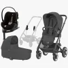 Cybex TALOS S Lux Duovogn inkl. Cloud G Plus & Base, Moon Black/Black