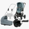 Cybex TALOS S Lux Duovogn inkl. Axkid GOKID Babyautostol & Base, Stormy Blue