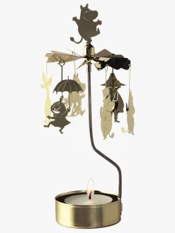 Design Cardell Englespil Mumifamilien med Fyrfadslys, Guldfarvet