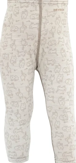 Devold DUO ACTIVE Lange Underbukser Merinould BABY, Raw White