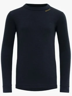 Devold EXPEDITION MERINO SILK SHIRT JR Skiundertrøje, Ink