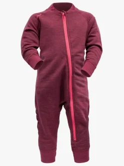 Devold Nibba Merino Heldragt, Beetroot Melange