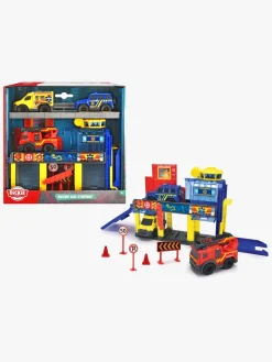 Dickie Toys Redningsstation inkl 3 Transportmidler