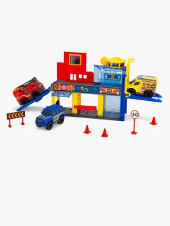 Dickie Toys Redningsstation inkl 3 Transportmidler